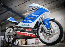 Covering moto de course